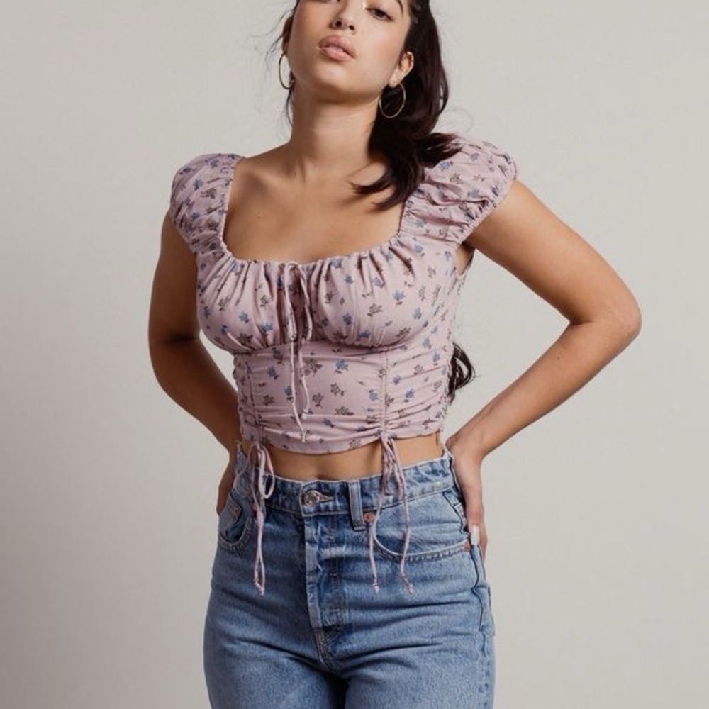 Cotton Candy LA lavender top